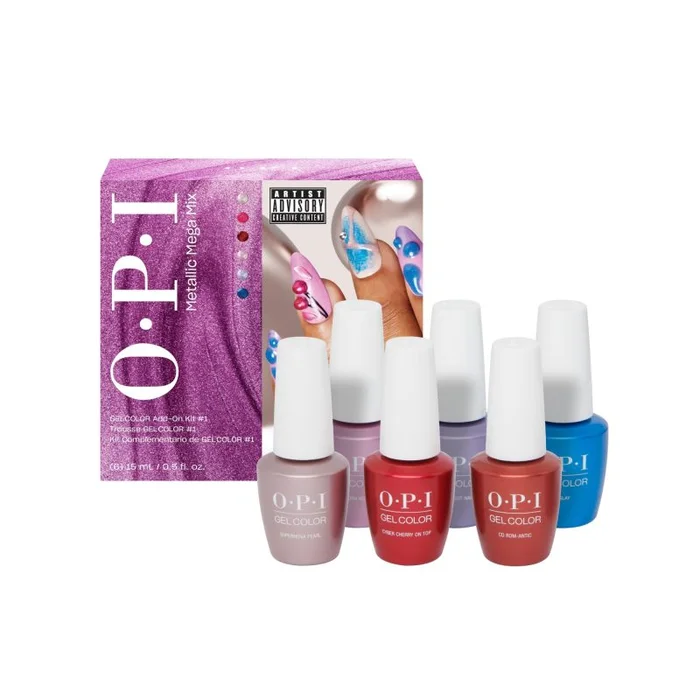 OPI Coffret Gel Color n°1 Metallic Mega Mix