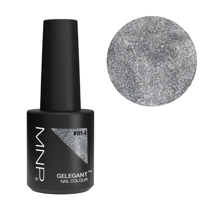 Vernis semi permanente profesional Gelegant Expert Line 814 Silver MNP 8ml