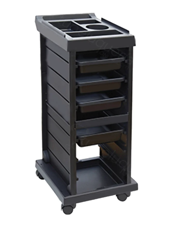 AG Carro 5 Cajones Negro