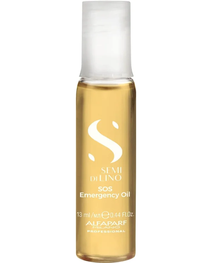 Alfaparf Milano Semi Di Lino Reconstruction SOS Emergency Oil Ampolla Cabello Dañado 13ml