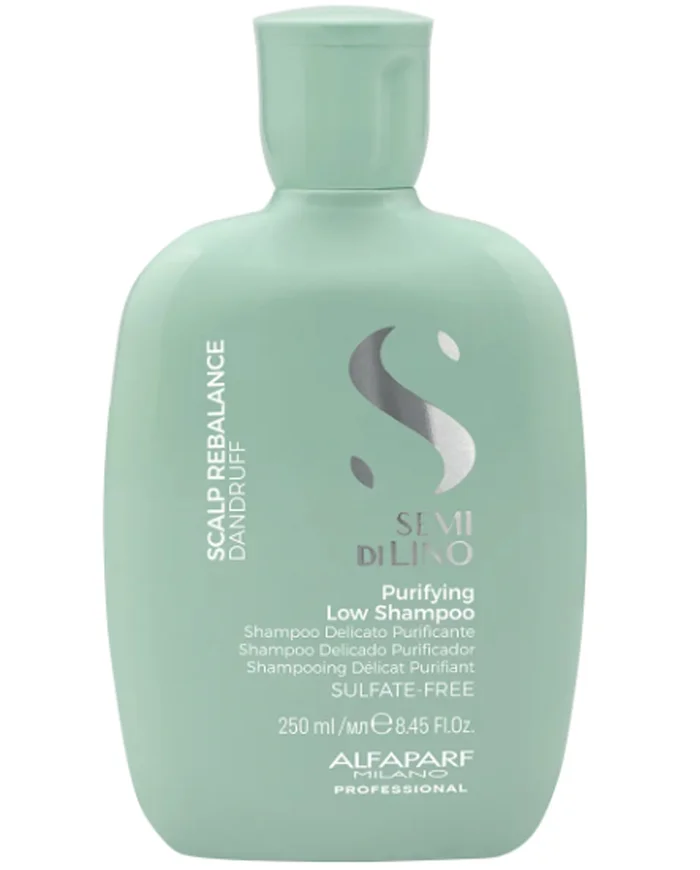 Alfaparf Milano Semi Di Lino Scalp Rebalance Purifying Champú Delicado y Purificador Anti Caspa 250ml