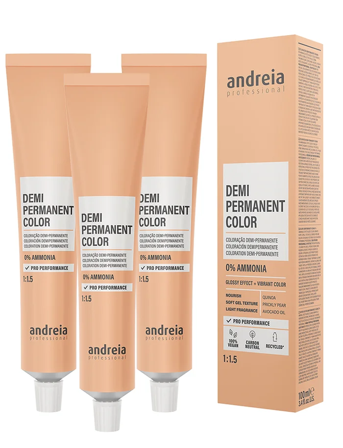 Andreia Demi Permanente Coloración Para el Cabello 100ml RAPPEL