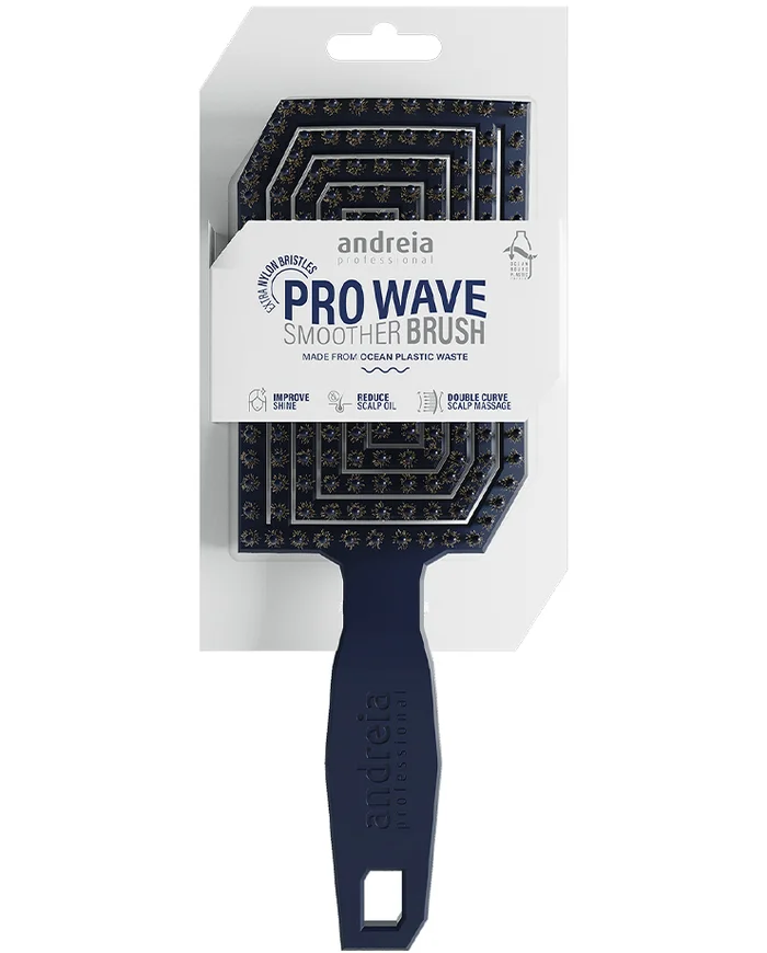 Andreia Pro Wave Smoother Brush Cepillo Sostenible Antinudos