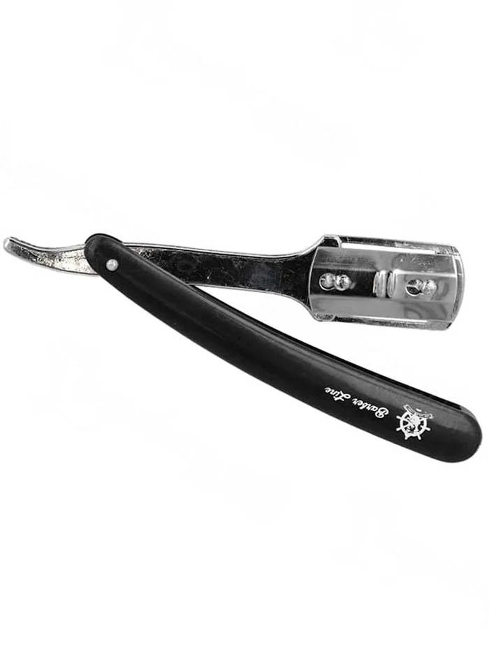 Barber Line Navaja Rasuradora Doble Filo – Negra