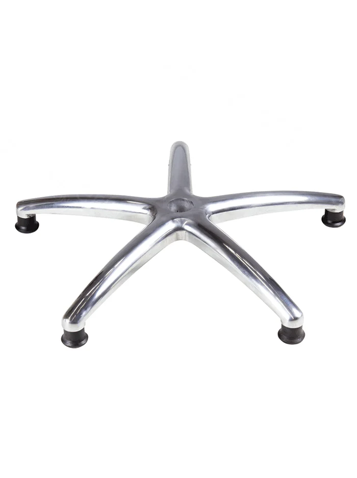 Base Estrella Cromada para Sillón de Peluquería