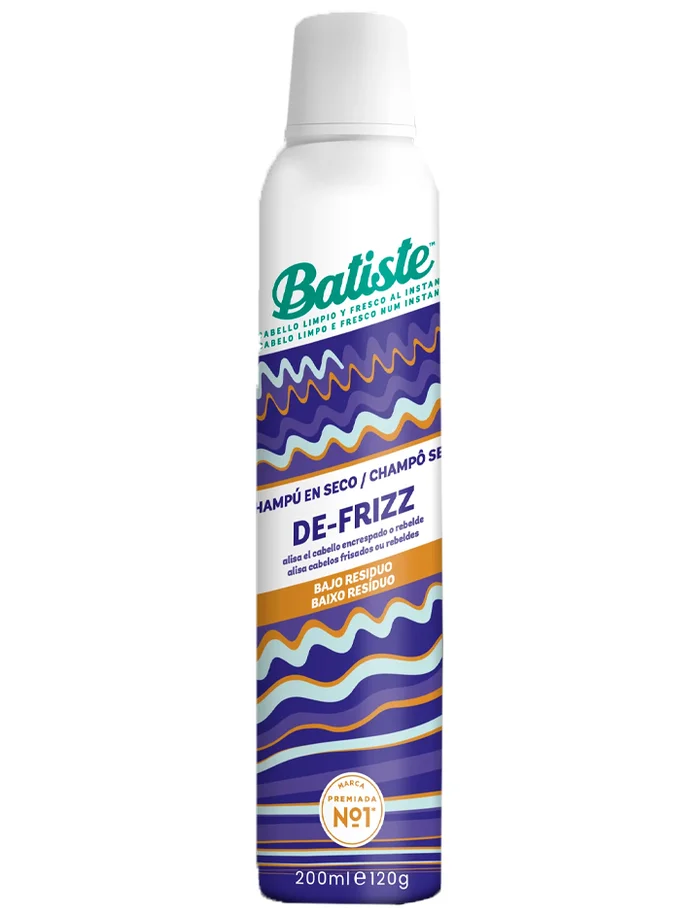 Batiste Dry Shampoo De-Frizz. Champu en Seco Anti-Encrespado 200ml