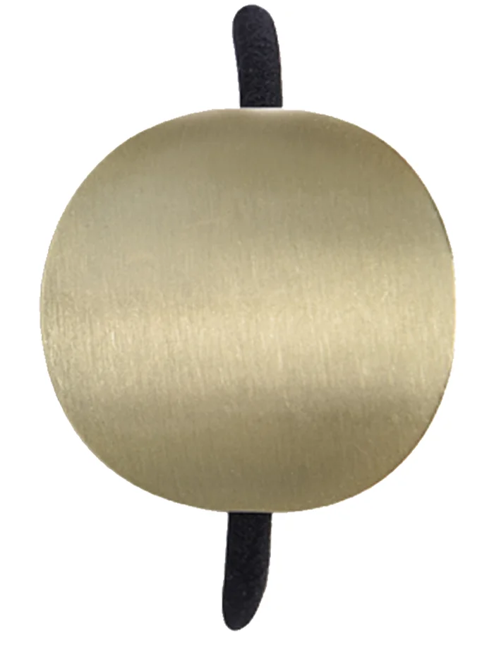 Bifull Coletero Venice Ponytail Band 02 con Accesorio Redondo Dorado