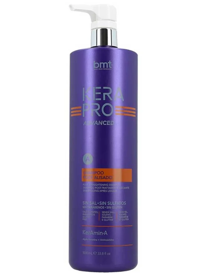 BMT Kerapro Advanced Shampoo Post Alisado 1000ml