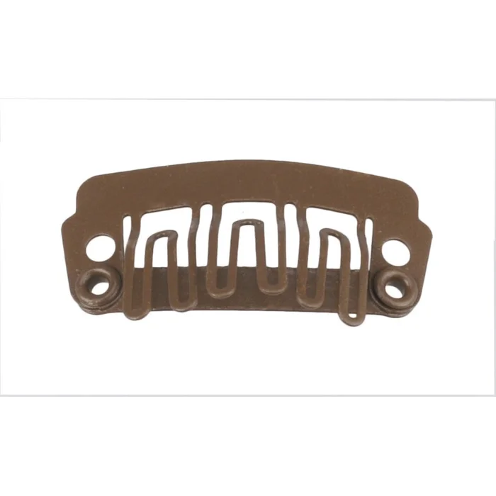 BOLSA 50 CLIPS 2,2 CM. EXTENSIONES : Color – Marrón