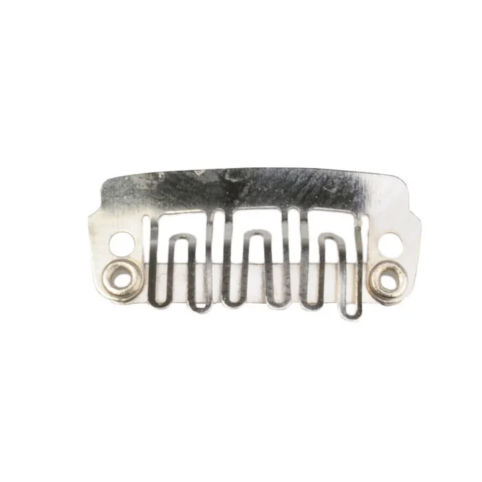 BOLSA 50 CLIPS 2,2 CM. EXTENSIONES : Color – Plata
