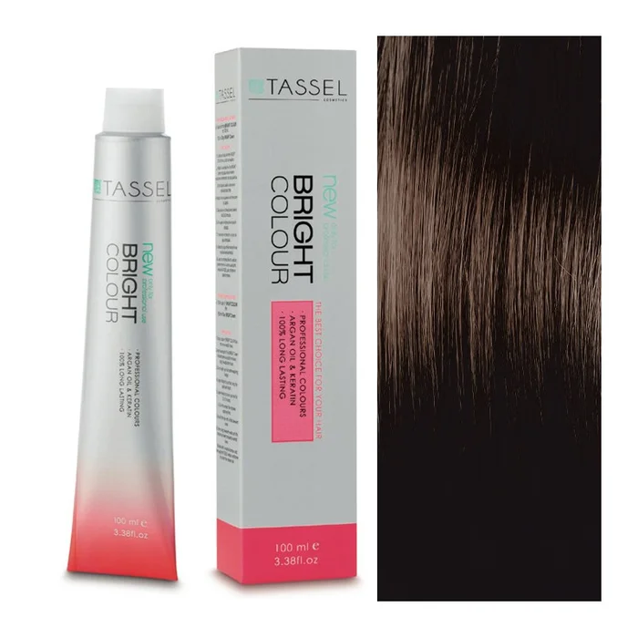 BRIGHT COLOUR Nº4.77 CASTAÑO MEDIO CHOCOLATE