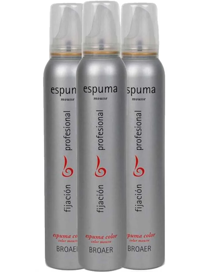 Broaer Espuma de Color Fijadora 200ml.