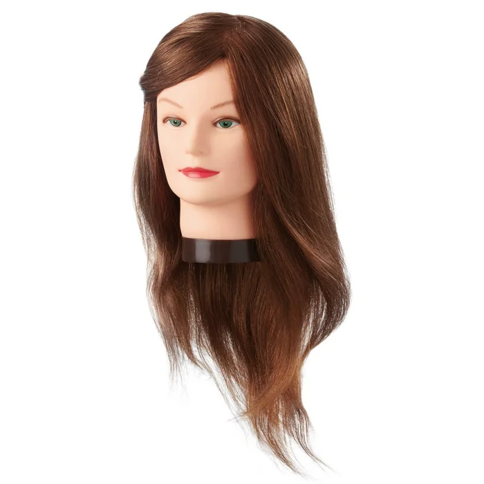 CABEZA MANIQUI JENNY PELO NATURAL 45-50 CM.