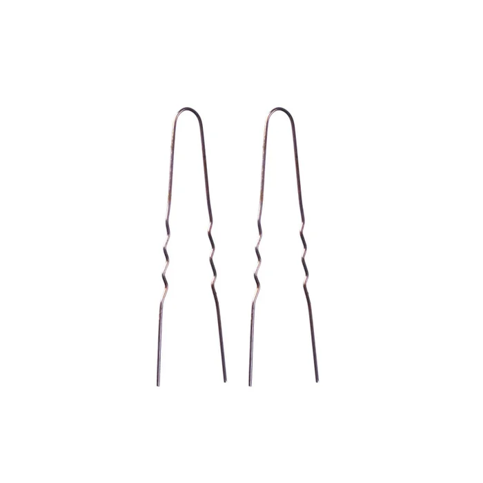 CAJA 200 G.HORQUILLAS INVIS. 49 MM : Color – Bronze