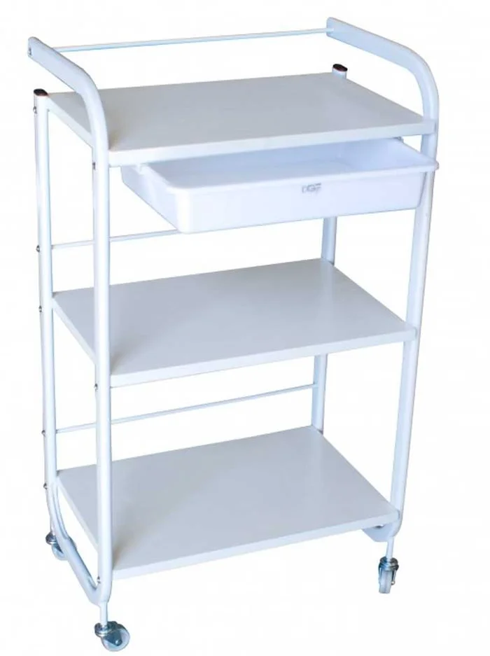 Carrito Auxiliar con 3 Estantes