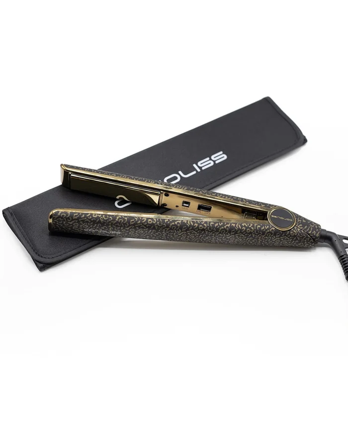 Corioliss C1 Gold Leopard Soft Touch Plancha de Pelo