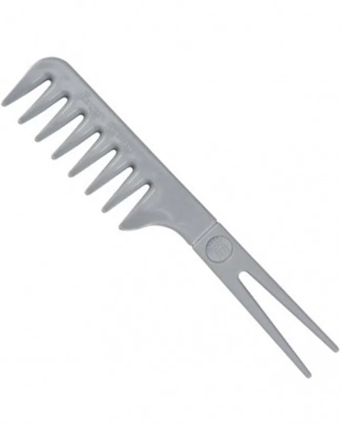 Denman Peine Ahuecador Gris Para Aportar Volumen al Cabello