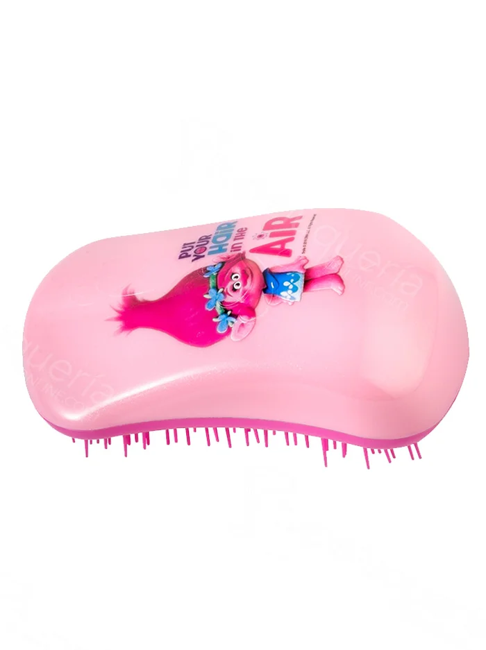 Dessata Cepillo Trolls Rosa + 6 Gomas Espiral Arco Iris GRATIS