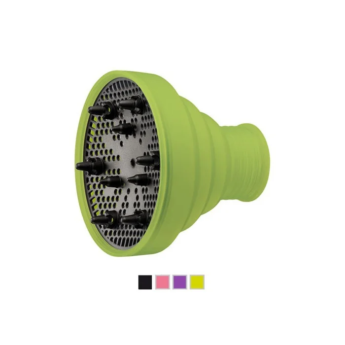 DIFUSOR PLEGABLE SILICONA : Color – Verde