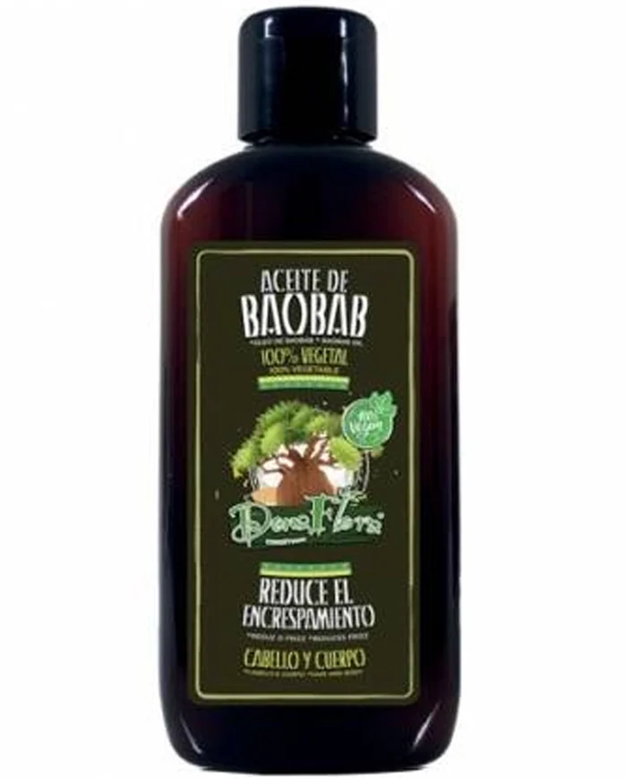 Dona Flora Aceite de Baobab Anti Encrespamiento Cabello y Cuerpo 100ml