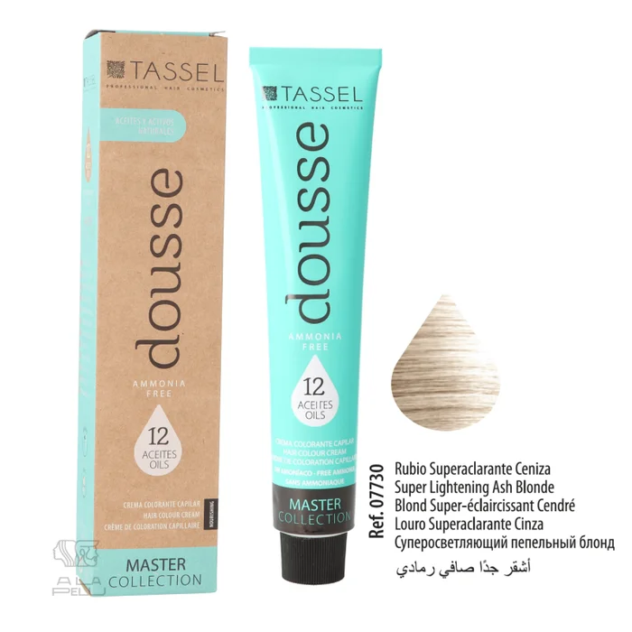 DOUSSE 11.1S RUBIO SUPER ACLARARANTE CENIZA FREE AMMONIA – TINTE (07730)