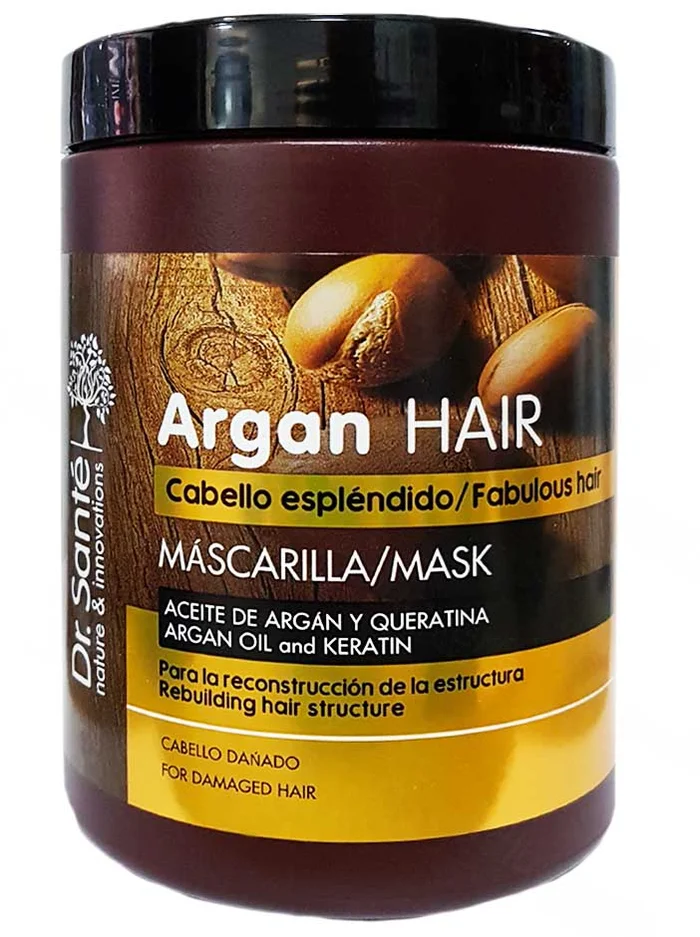 Dr. Santé Argan Hair Mascarilla Reconstructiva para Pelo Dañado 1000ml