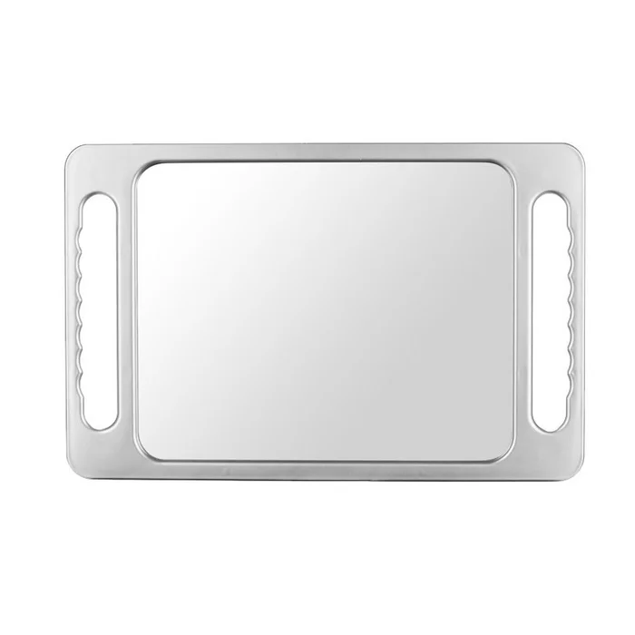 ESPEJO ASAS GRANDE PLATEADO 40X26 CM.