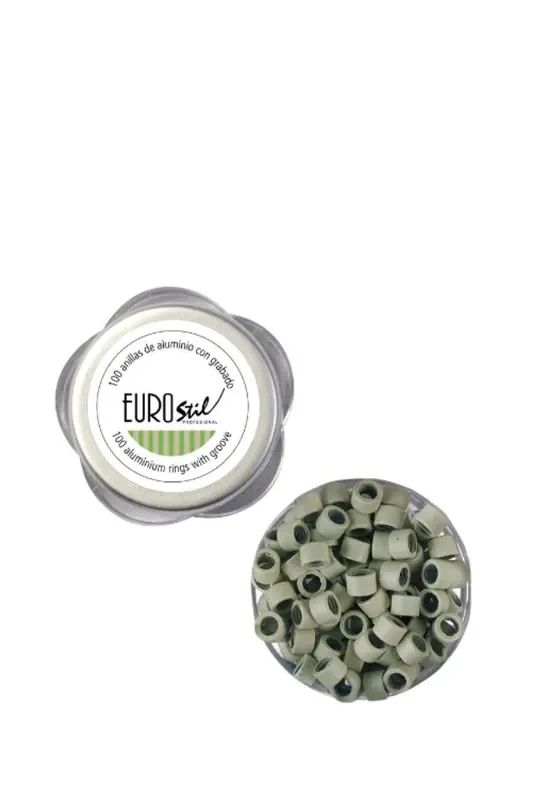EURO STIL 100 ANILLAS RUBIO PLATINO