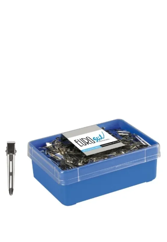 EURO STIL CAJA DE 120 PINZAS MEDIANAS