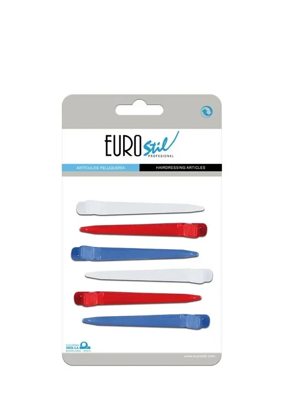 EURO STIL CARTON 6 PINZAS CURVAS
