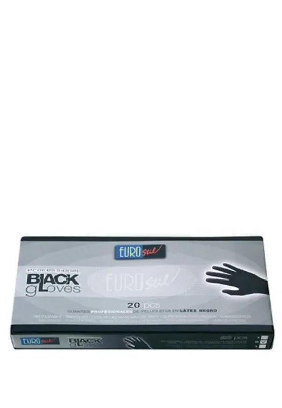 EURO STIL GUANTES NEGROS MEDIANA
