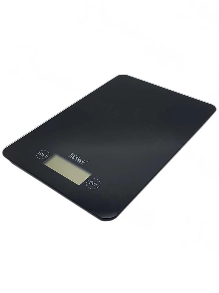 Eurostil Báscula Rectangular Alta Precision. – Negra-