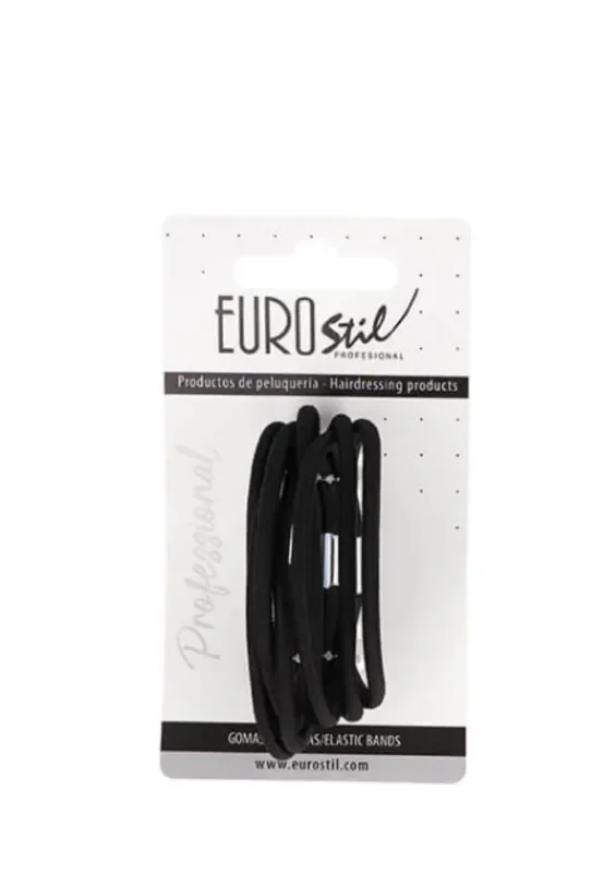 EUROSTIL GOMAS GRUESAS COL. NEGRO