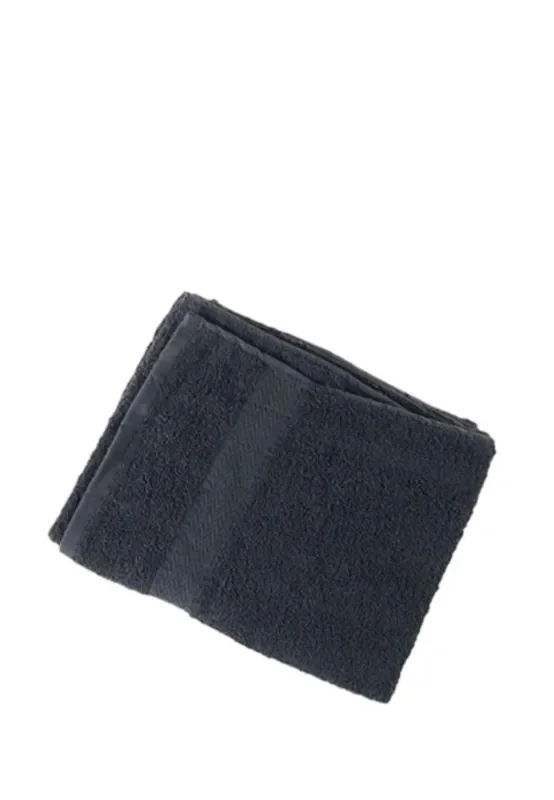 EUROSTIL TOALLA 50X90 CM 380GR NEGRA