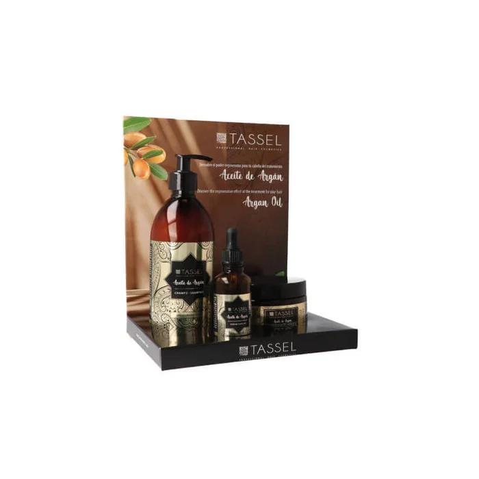 EXPOSITOR CAPILAR ARGAN TASSEL