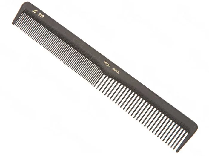 Fejic Peine de Carbono de Corte Pua Fina y Gruesa 212