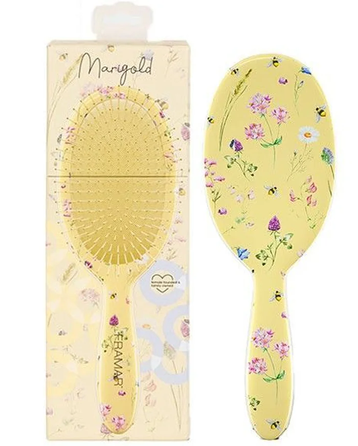 Framar Marigold Detangle Brush Cepillo Desenredante Colección Garden Party