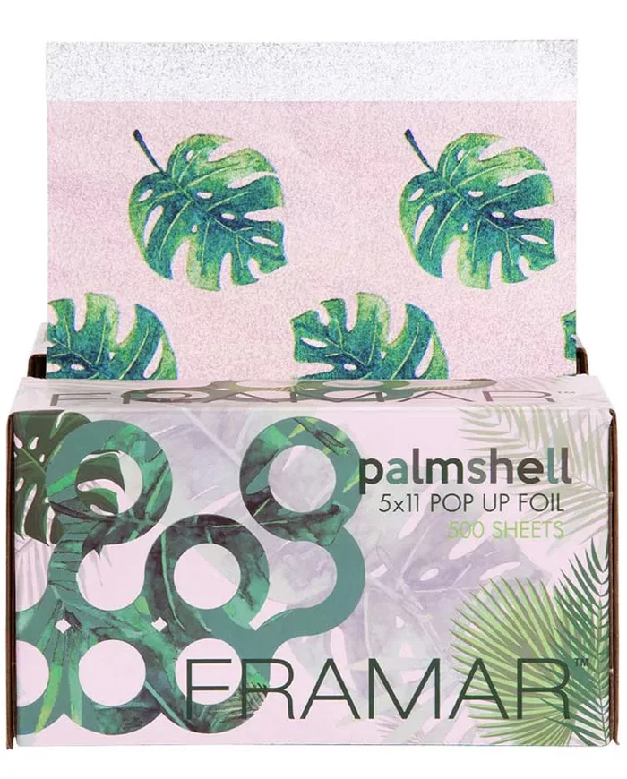 Framar Palmshell Pop Up Foil Papel de Aluminio Desplegable 500CT
