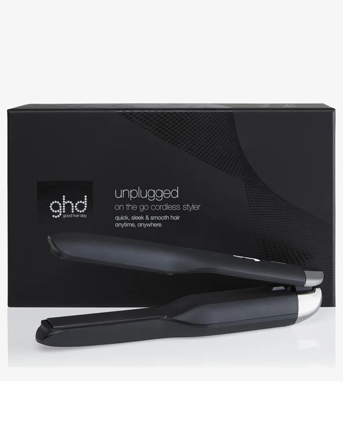 GHD Plancha de Pelo Unplugged Negra Sin cable