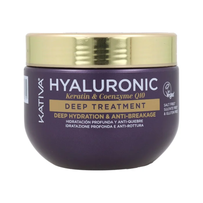 Kativa Hyaluronic Keratin Coenzyme Q10 Deep Tratamiento 300 ml