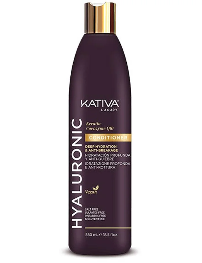 Kativa Hyaluronic Keratin Q10 Acondicionador Anti Rotura 550ml