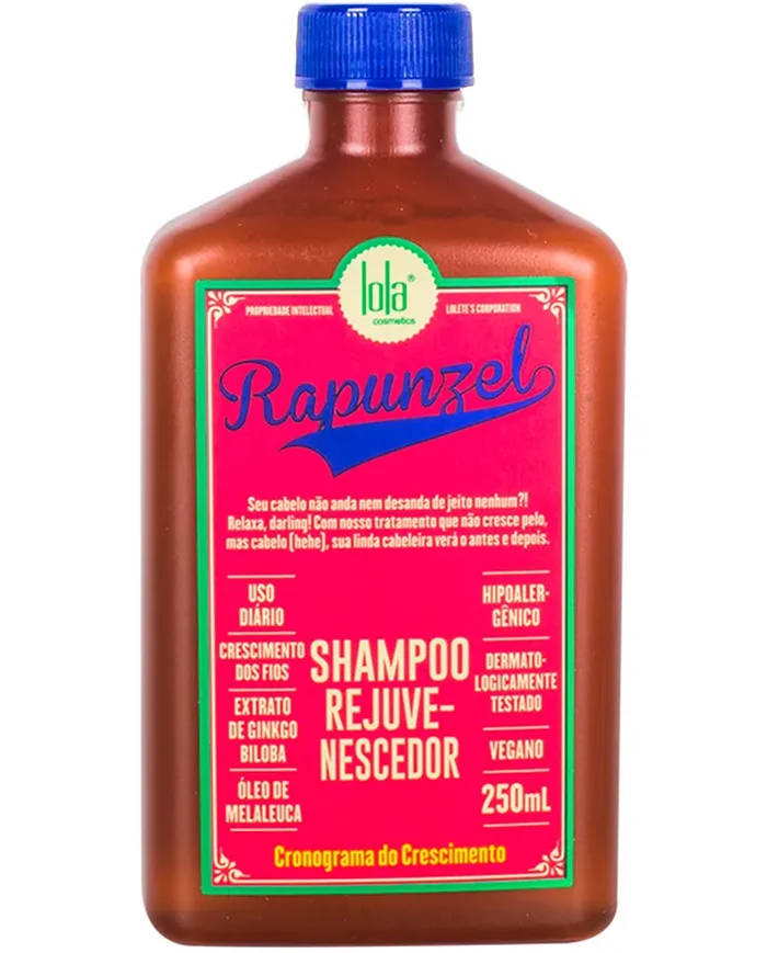 Lola Cosmetics Rapunzel Champú Rejuvenecedor y Anticaida 250ml