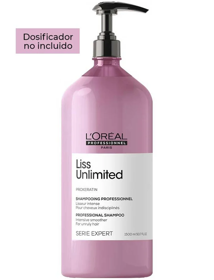 L’Oréal Serie Expert Liss Unlimited Champú Antiencrespamiento Para Pelo Indisciplinado 1500ml