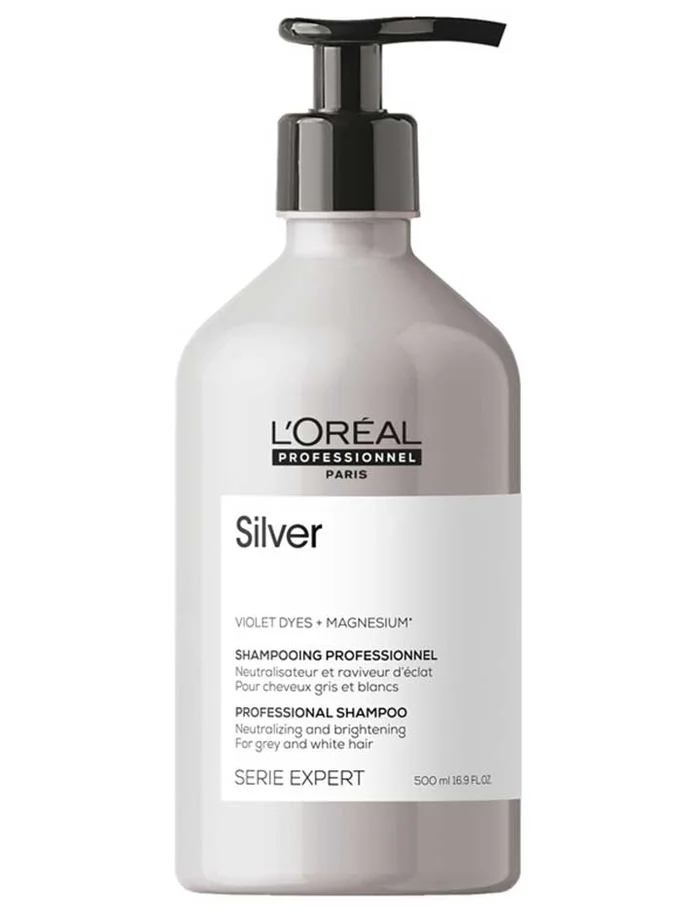 L’Oréal Serie Expert Silver Champú Para Pelo Blanco/Gris 500ml