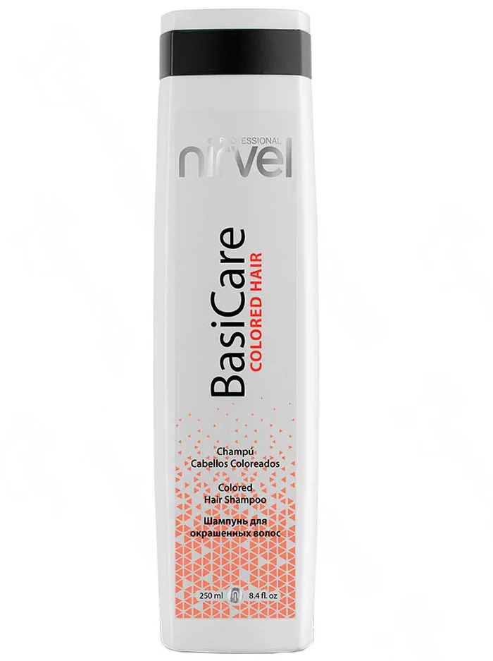 Nirvel BasiCare Colored Hair. Champu para Cabello Teñido 250ml