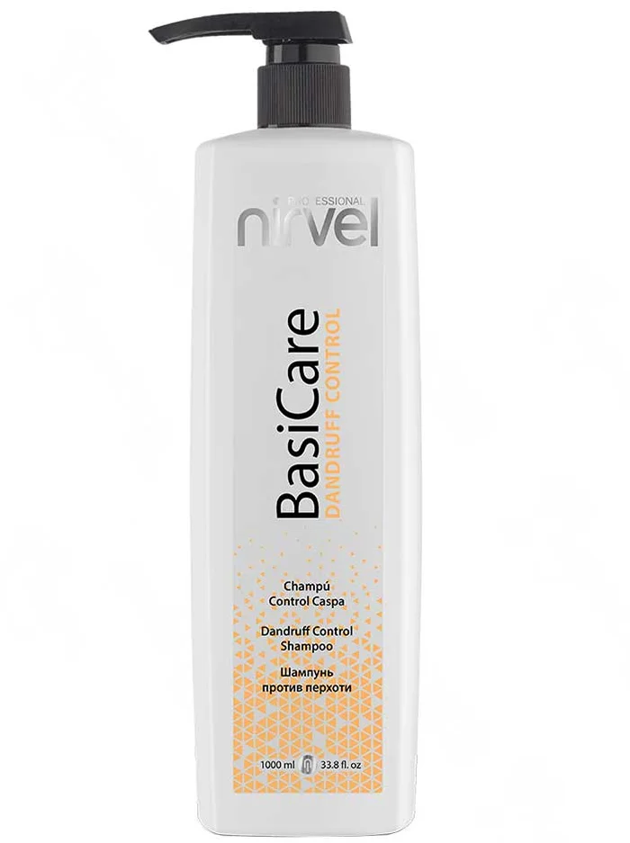 Nirvel BasiCare Dandruff Control. Champu Control de Caspa 1000ml