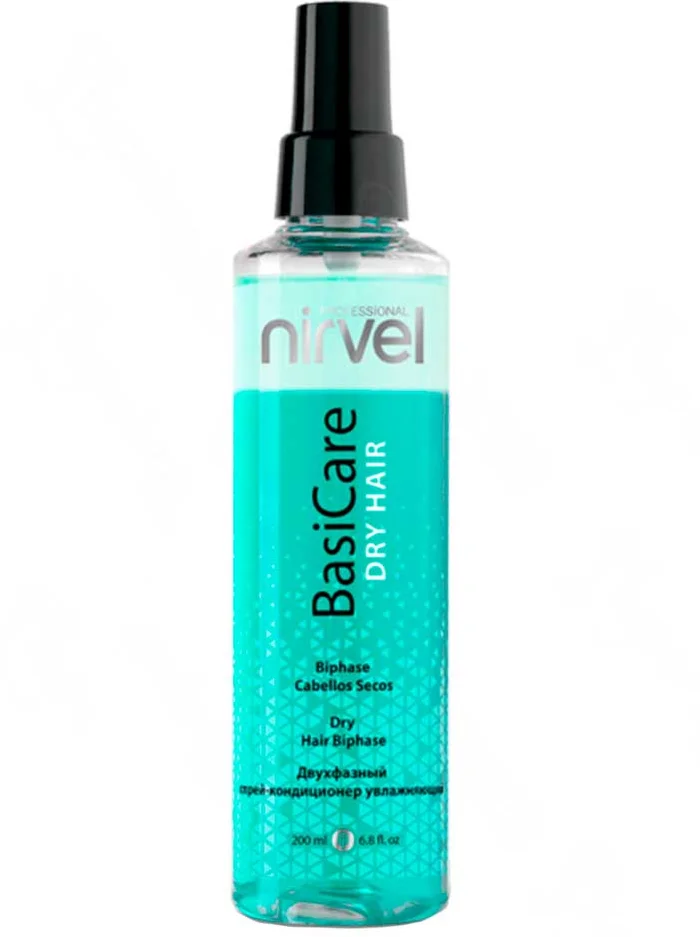 Nirvel BasiCare Dry Hair. Acondicionador Bifasico Cabello Seco 200ml