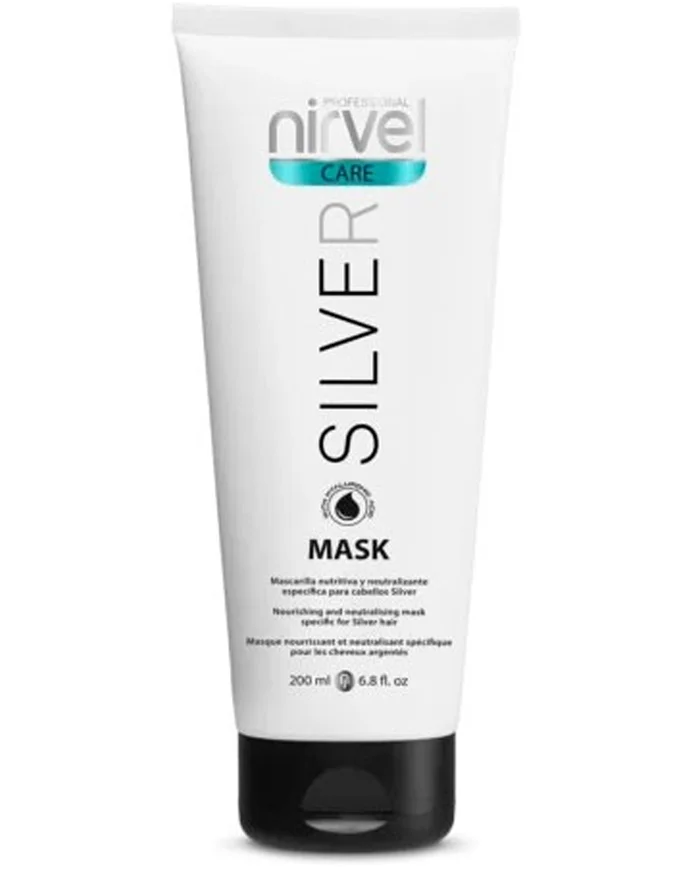 Nirvel Care Silver Mascarilla Para Cabello con Canas 200ml