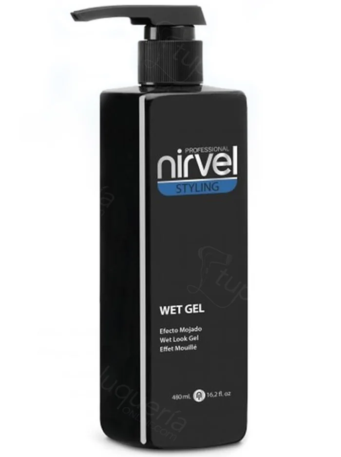 Nirvel Gel Efecto Mojado 480ml.