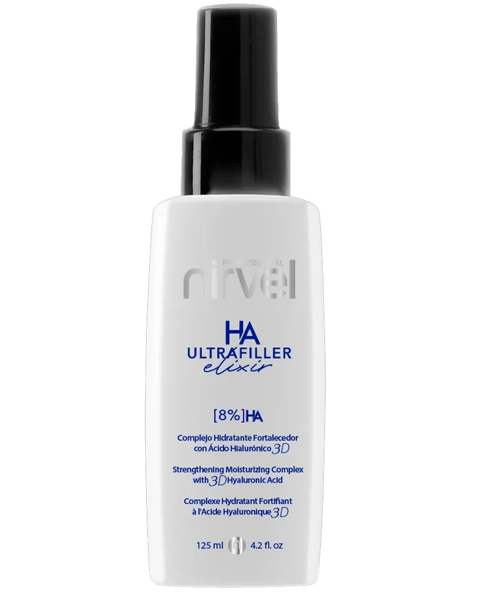 Nirvel HA Ultrafiller Elixir 8% Para el Cabello Con Ácido Hialurónico 125 ml